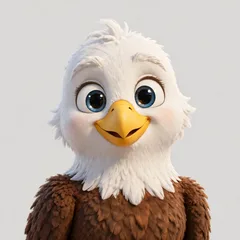 Cartoon of the eagle